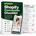 Shopify Conversion Checklist